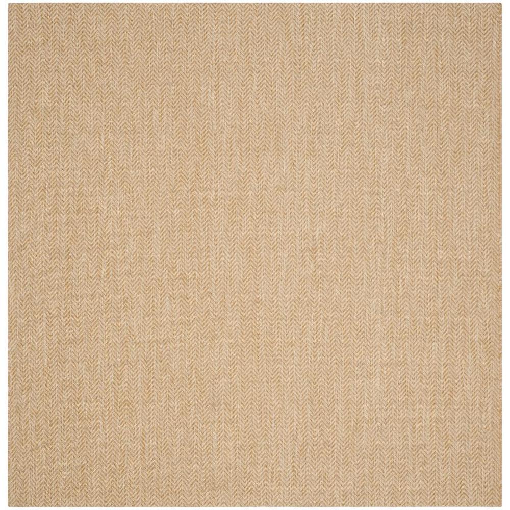 COURTYARD, NATURAL / CREAM, 6'-7" X 6'-7" Square, Area Rug, CY8022-03012-7SQ. Picture 1