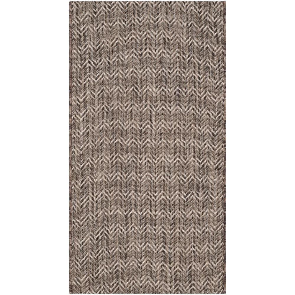 COURTYARD, BROWN / BEIGE, 2' X 3'-7", Area Rug, CY8022-36321-2. Picture 1