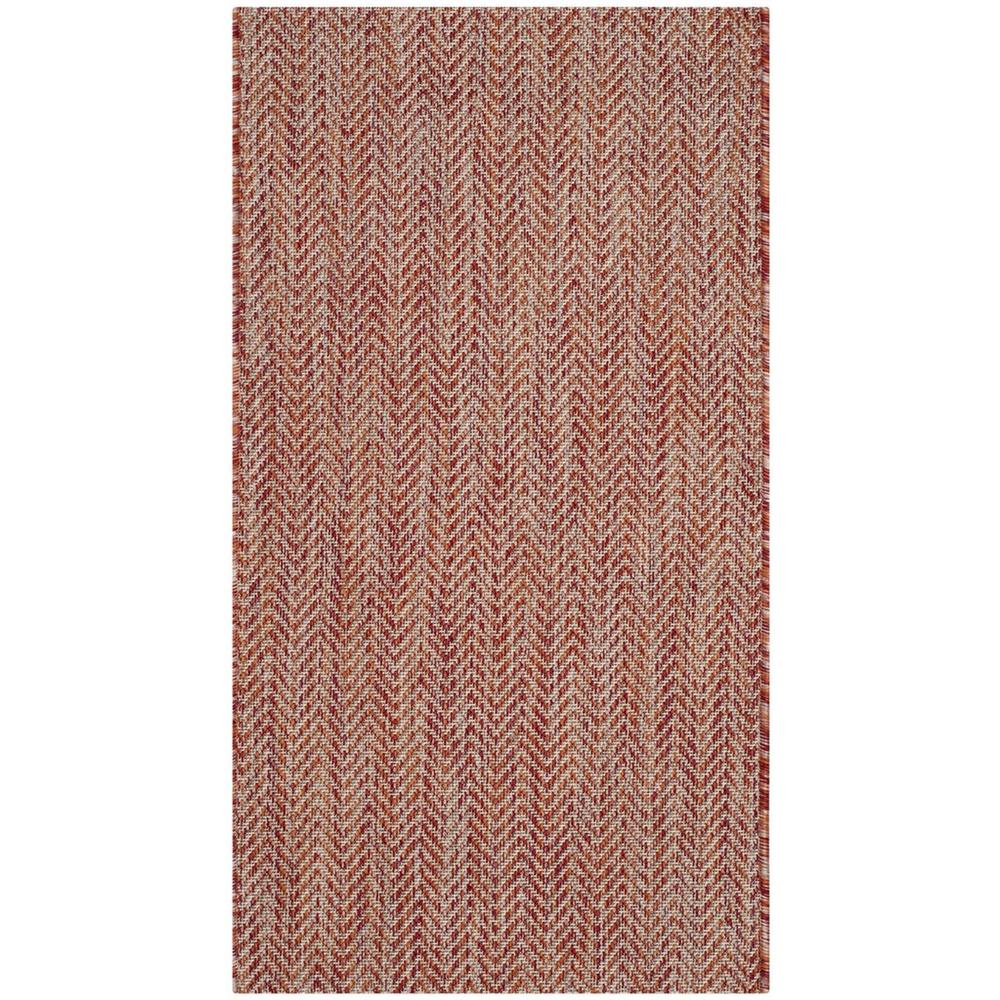 COURTYARD, RED / BEIGE, 2' X 3'-7", Area Rug, CY8022-36521-2. Picture 1
