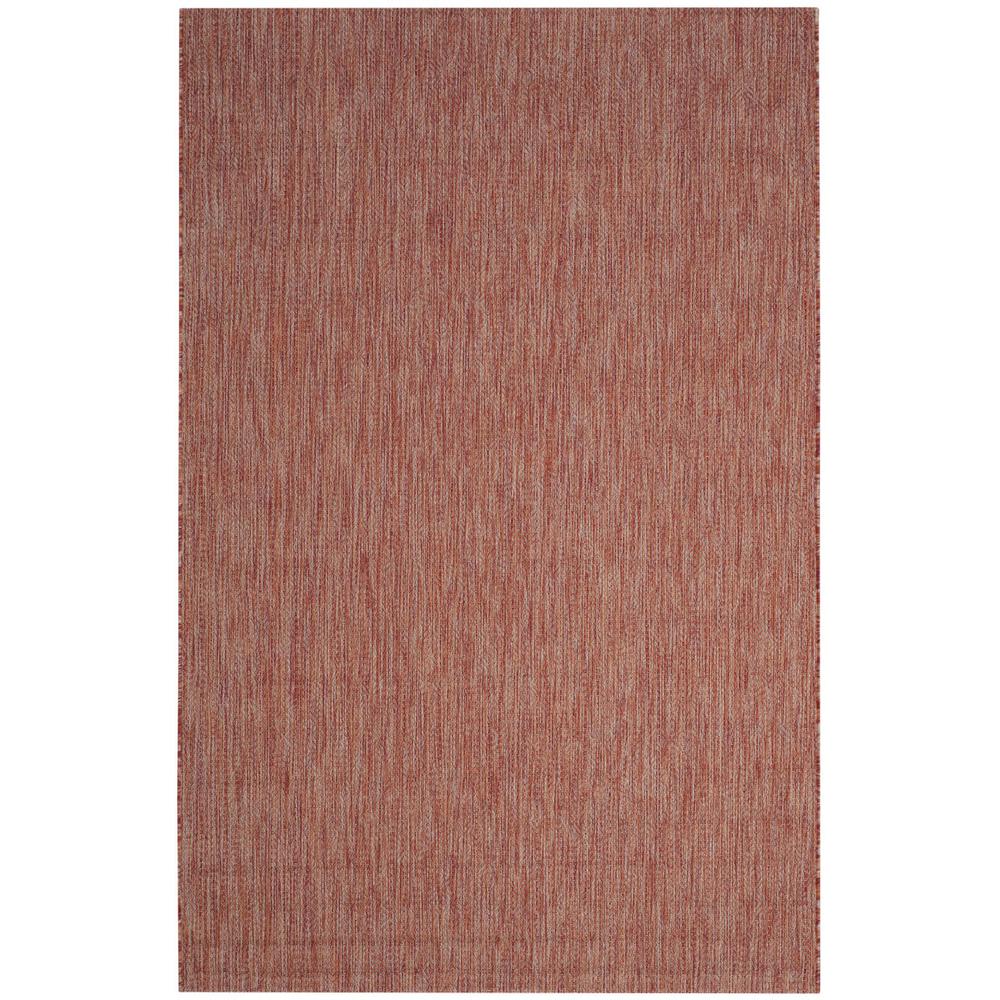 COURTYARD, RED / RED, 5'-3" X 7'-7", Area Rug, CY8520-36522-5. Picture 1