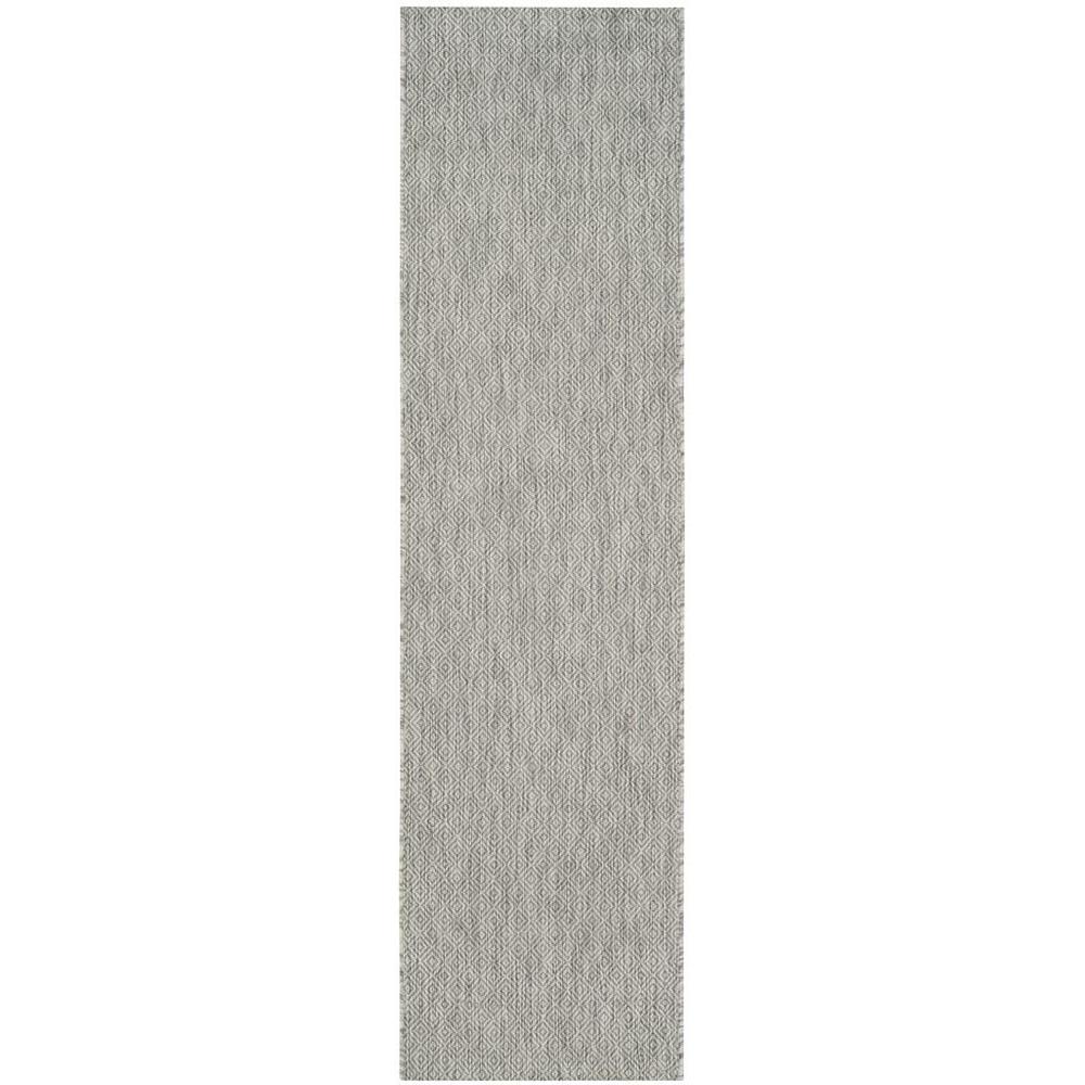 COURTYARD, GREY / GREY, 2'-3" X 8', Area Rug, CY8520-36811-28. Picture 1