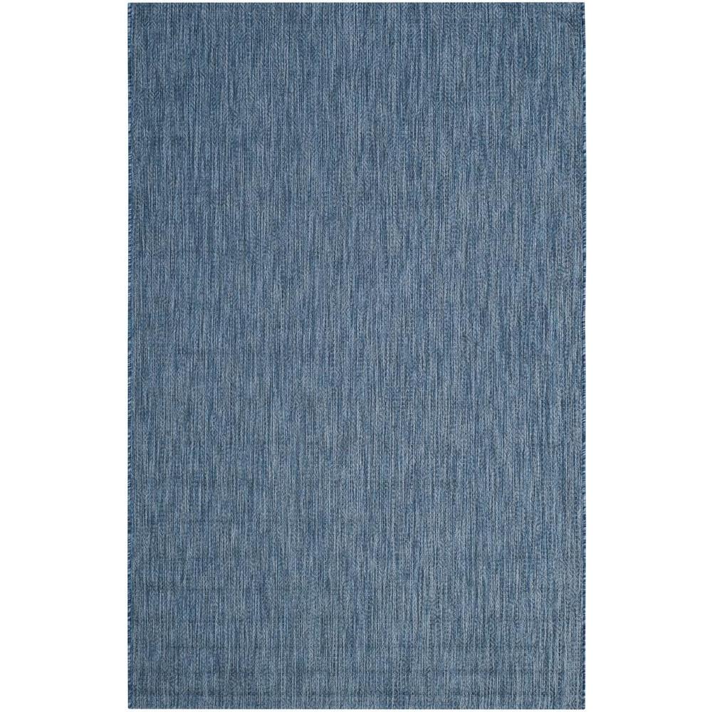 COURTYARD, NAVY / NAVY, 6'-7" X 9'-6", Area Rug, CY8520-36822-6. Picture 1