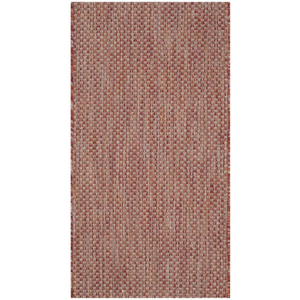 COURTYARD, RED / BEIGE, 2' X 3'-7", Area Rug, CY8521-36521-2. The main picture.