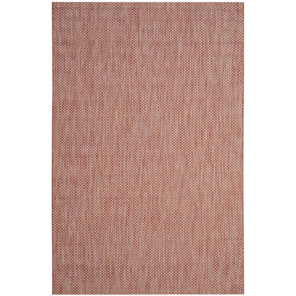 COURTYARD, RED / BEIGE, 5'-3" X 7'-7", Area Rug, CY8521-36521-5. Picture 1