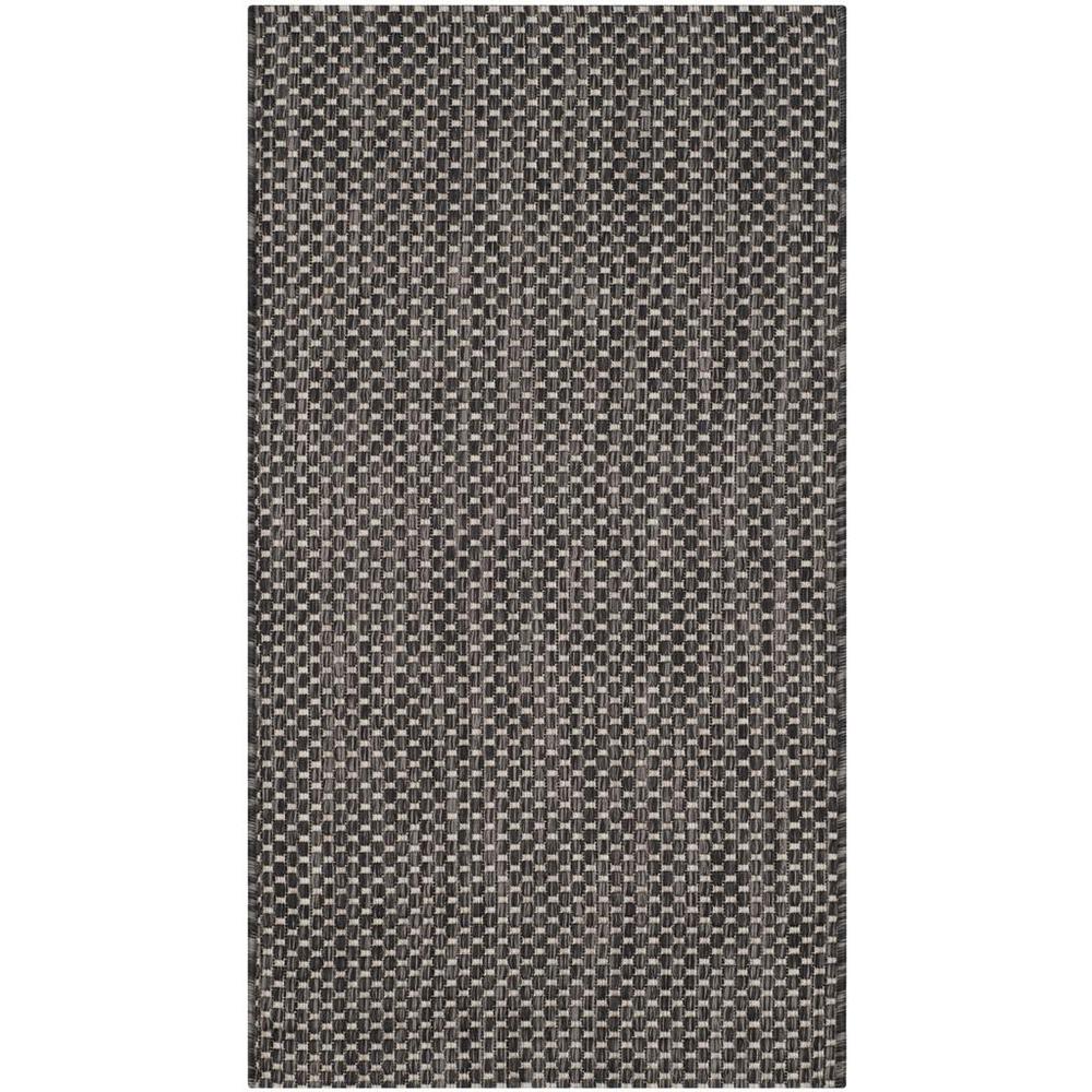 COURTYARD, BLACK / BEIGE, 2' X 3'-7", Area Rug, CY8521-36621-2. Picture 1