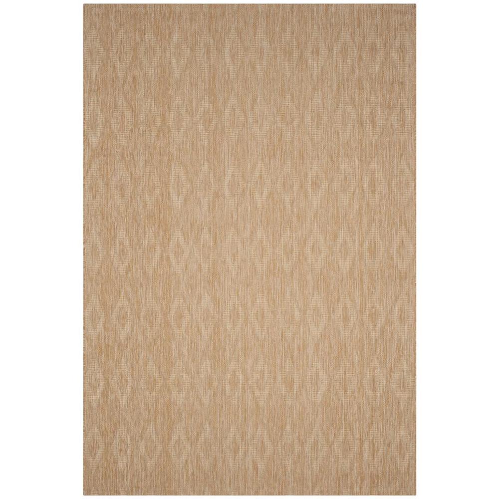 COURTYARD, NATURAL / NATURAL, 6'-7" X 9'-6", Area Rug. Picture 1