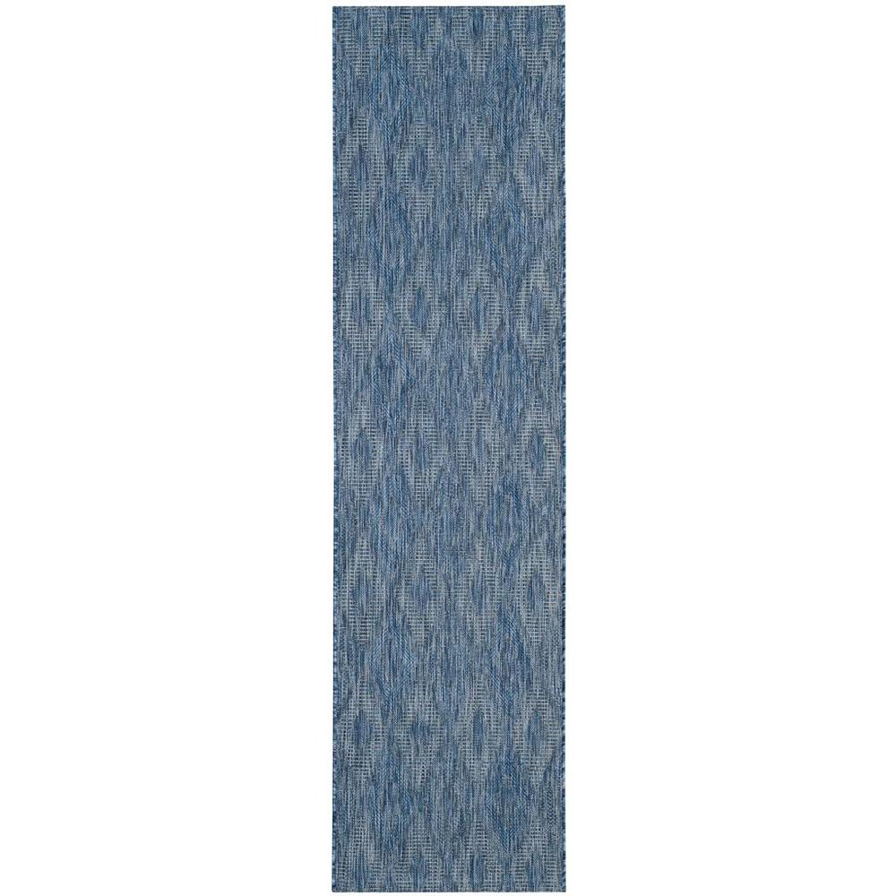 COURTYARD, NAVY / NAVY, 2'-3" X 8', Area Rug, CY8522-36822-28. Picture 1