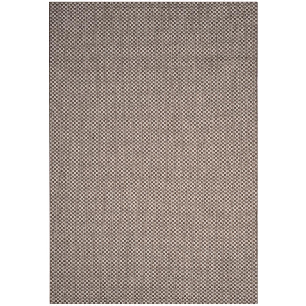 COURTYARD, LIGHT BROWN / LIGHT GREY, 4' X 5'-7", Area Rug. Picture 1