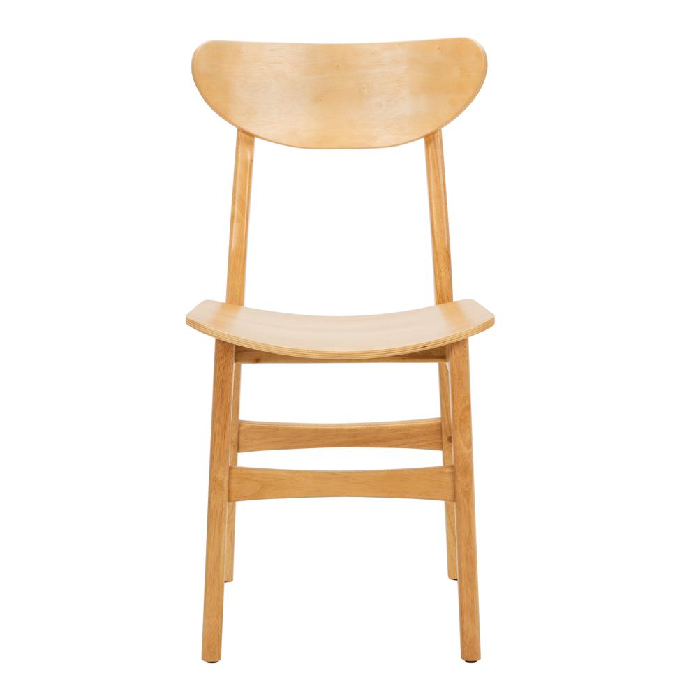 Lucca Retro Dining Chair, Natural. Picture 1