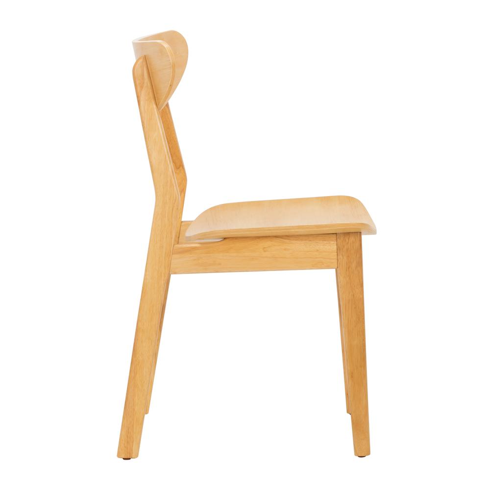 Lucca Retro Dining Chair, Natural. Picture 10