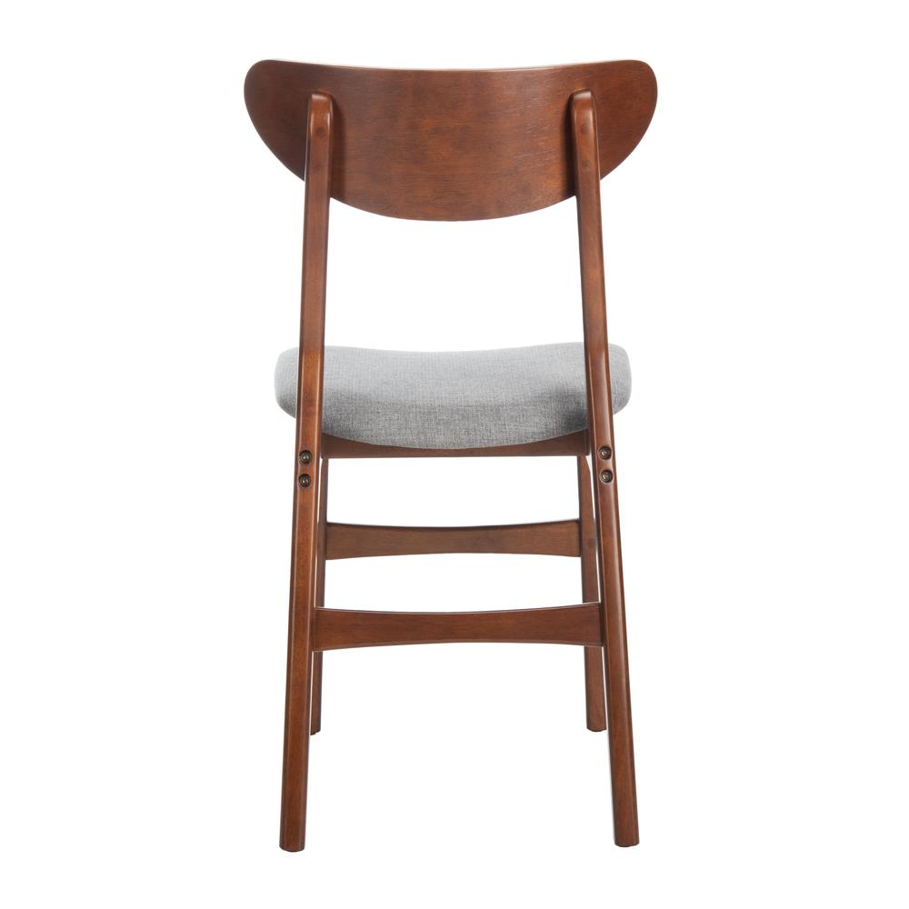 Lucca Retro Dining Chair, Cherry/Grey. Picture 2