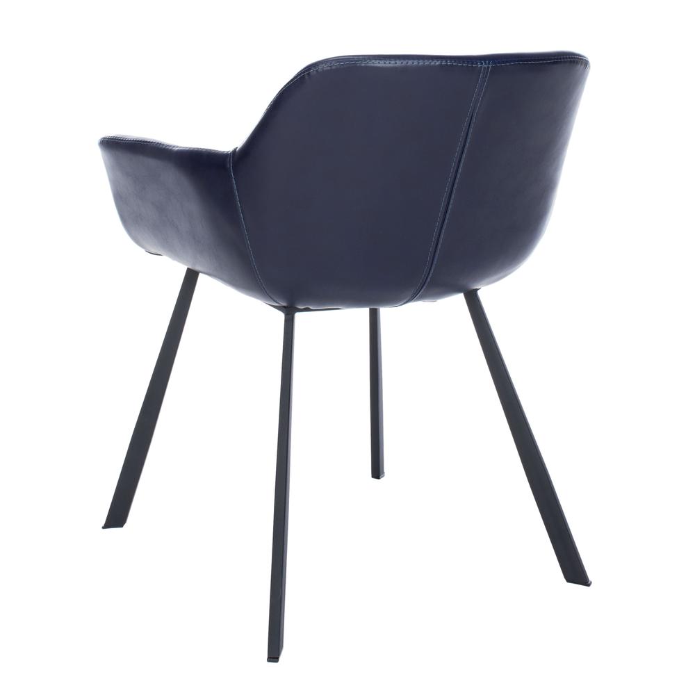 Arlo Mid Century Dining Chair, Midnight Blue. Picture 2