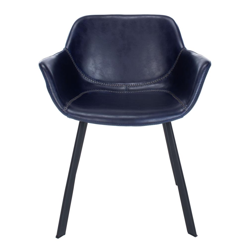 Arlo Mid Century Dining Chair, Midnight Blue. Picture 5