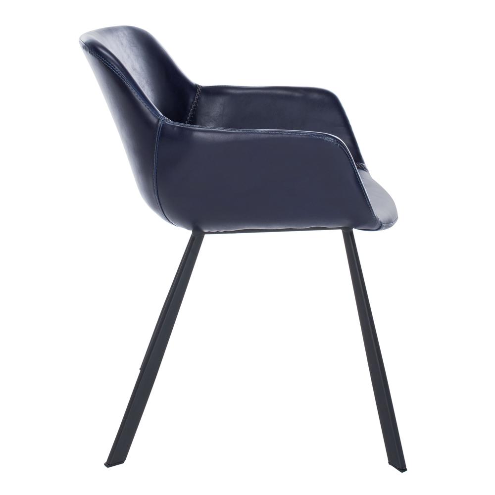 Arlo Mid Century Dining Chair, Midnight Blue. Picture 10
