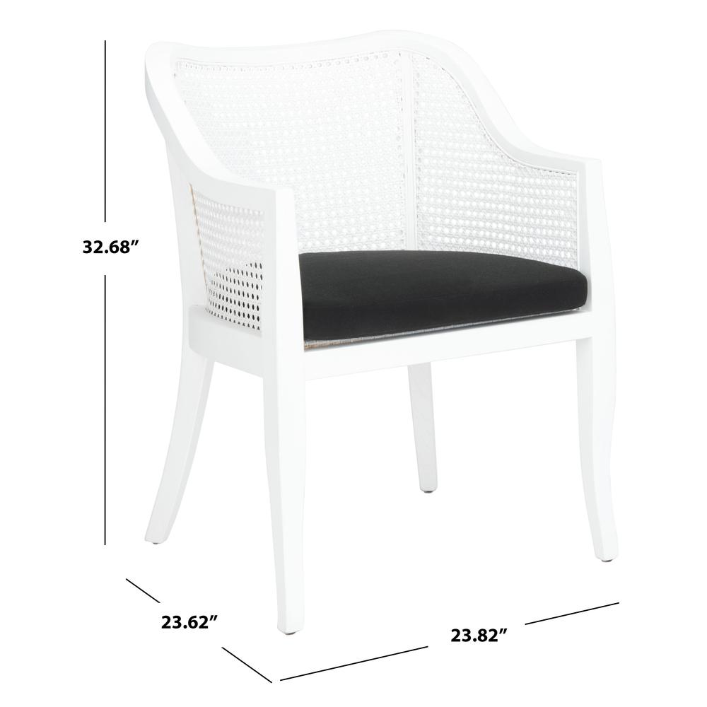 Maika Dining Chair, White. Picture 5