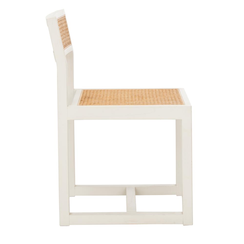 Bernice Cane Dining Chair, White/Natural. Picture 18