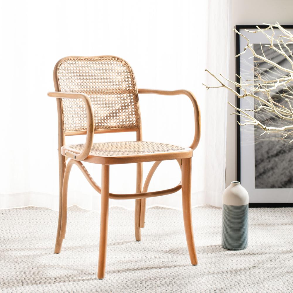 Keiko Cane Dining Chair, Natural. Picture 8