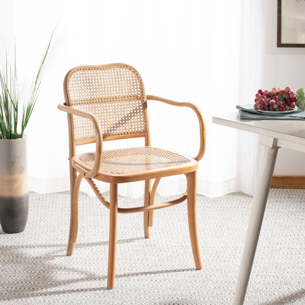 Keiko Cane Dining Chair, Natural. Picture 9
