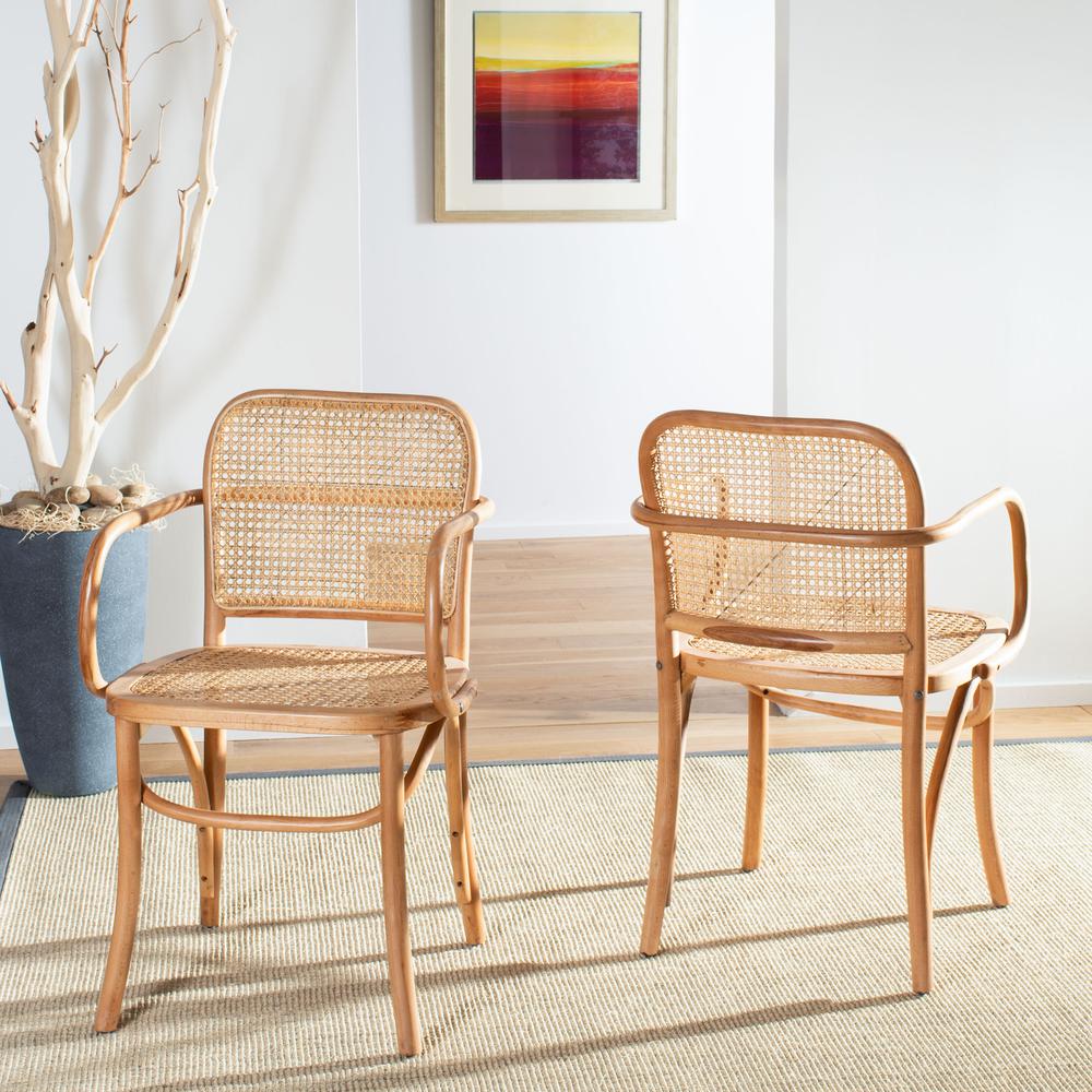 Keiko Cane Dining Chair, Natural. Picture 10