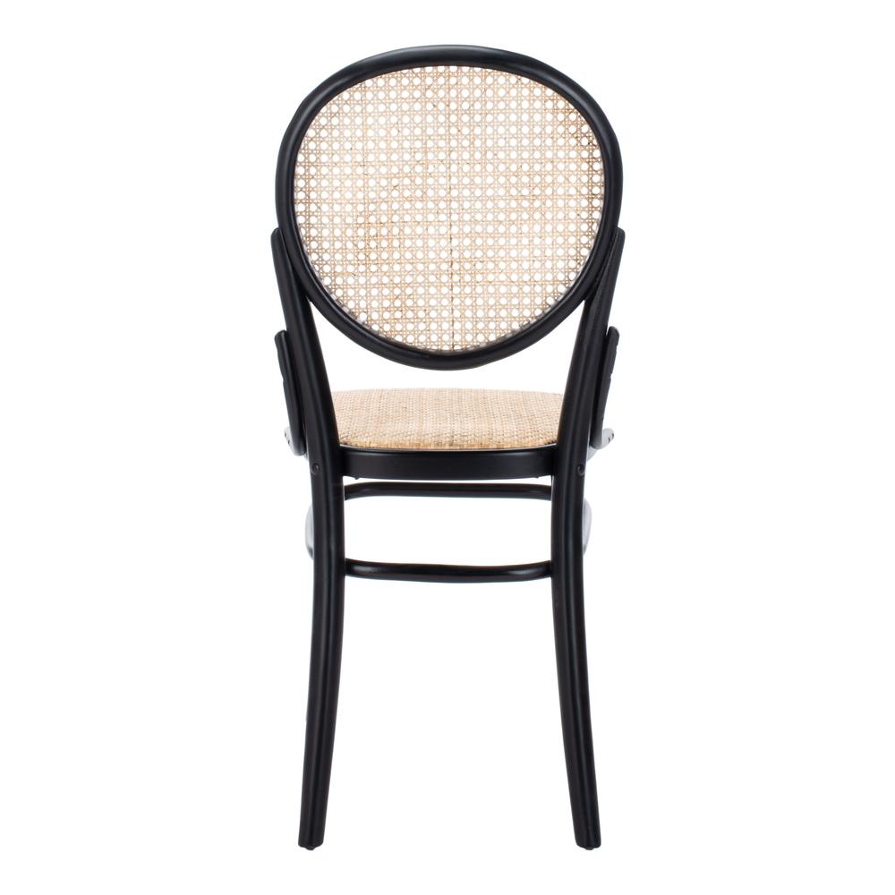 Sonia Cane Dining Chair, Black/Natural. Picture 2