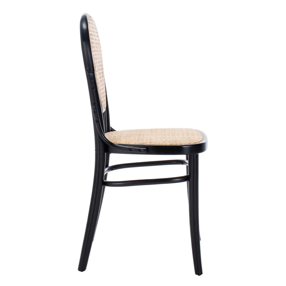 Sonia Cane Dining Chair, Black/Natural. Picture 9