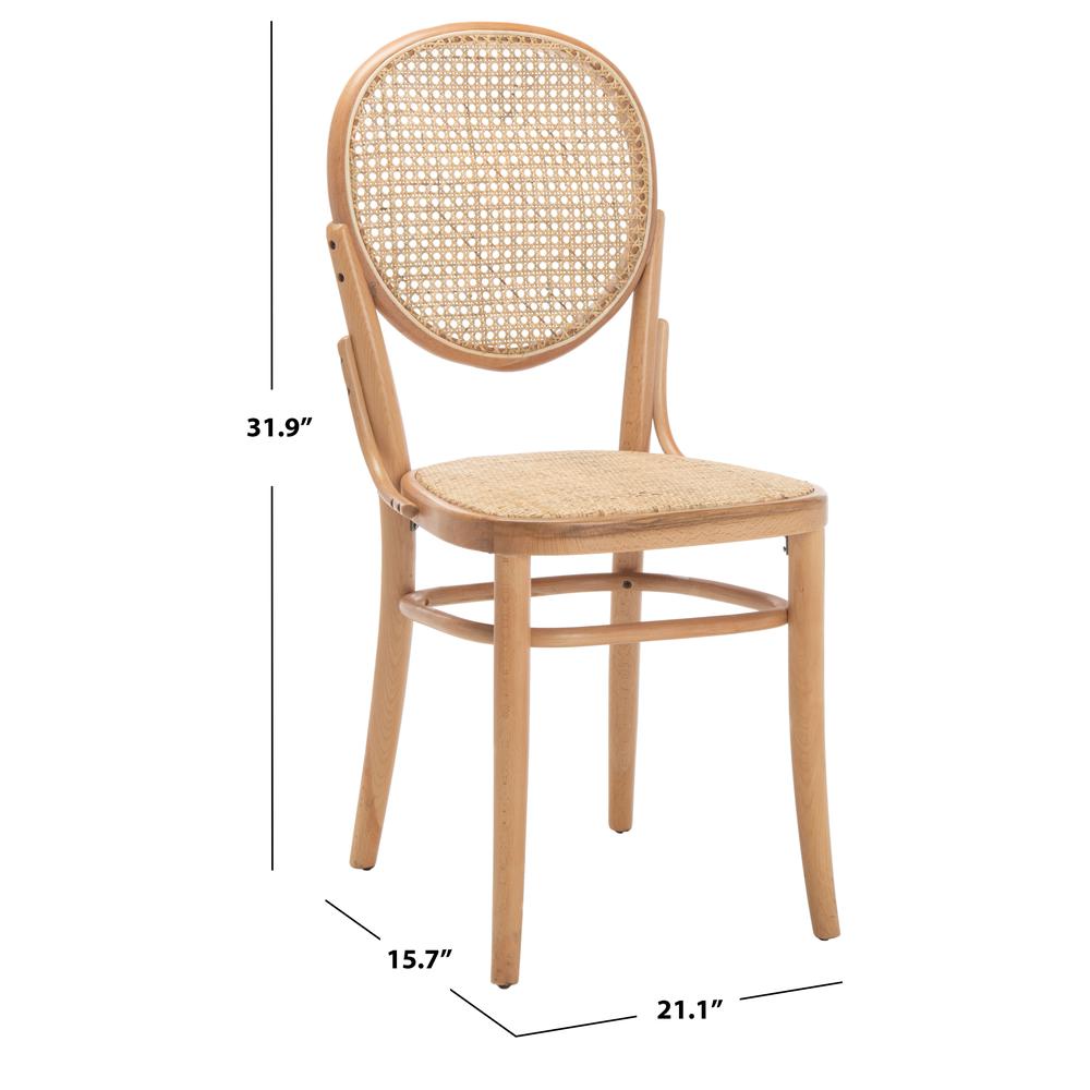 Sonia Cane Dining Chair, Natural. Picture 5