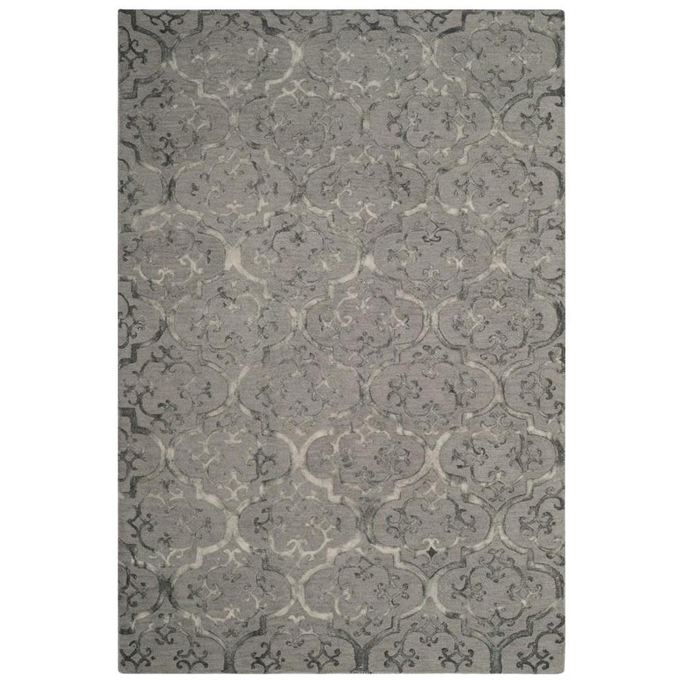 DIP DYE, GREY, 5' X 8', Area Rug, DDY102A-5. Picture 1