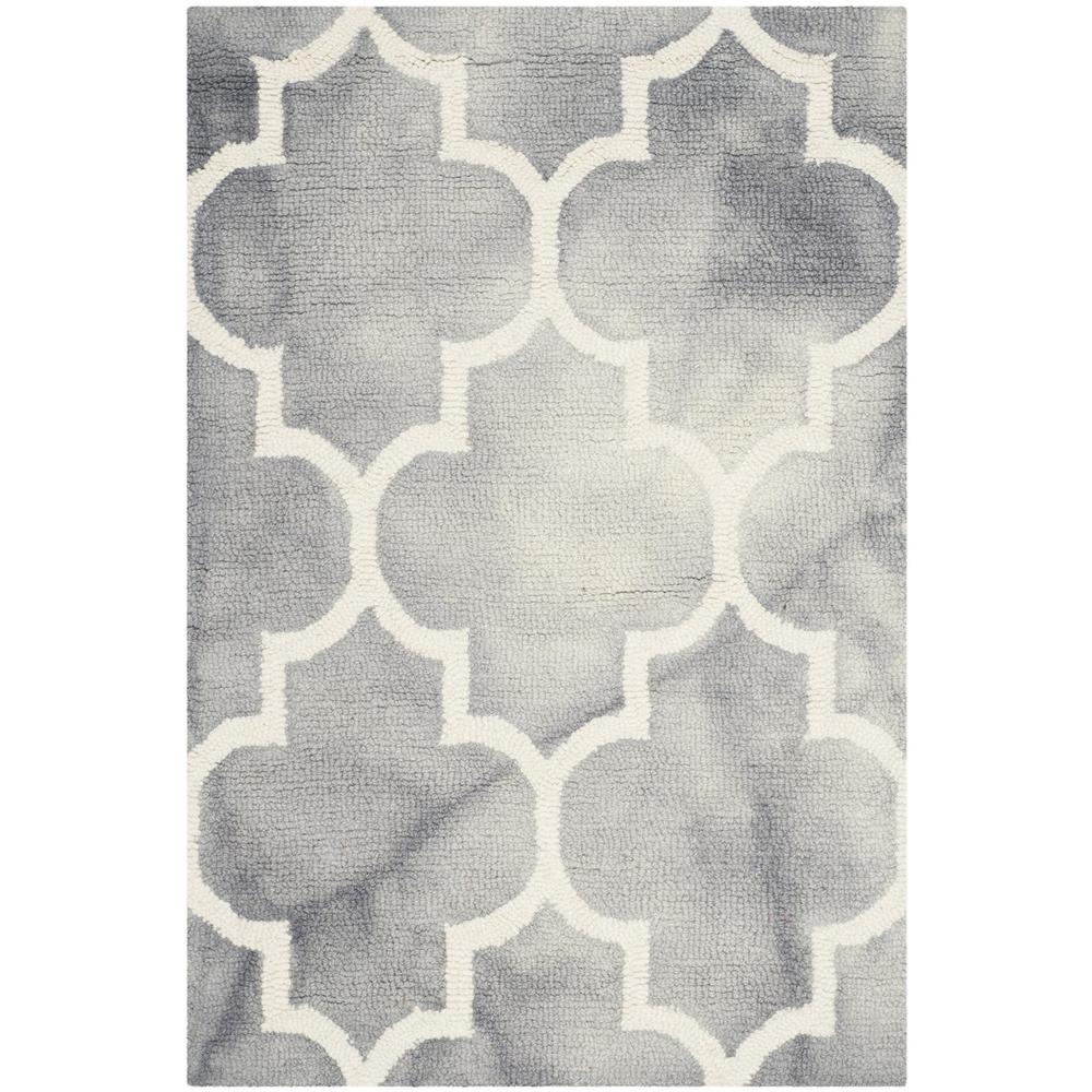DIP DYE, GREY / IVORY, 2' X 3', Area Rug, DDY535C-2. Picture 1