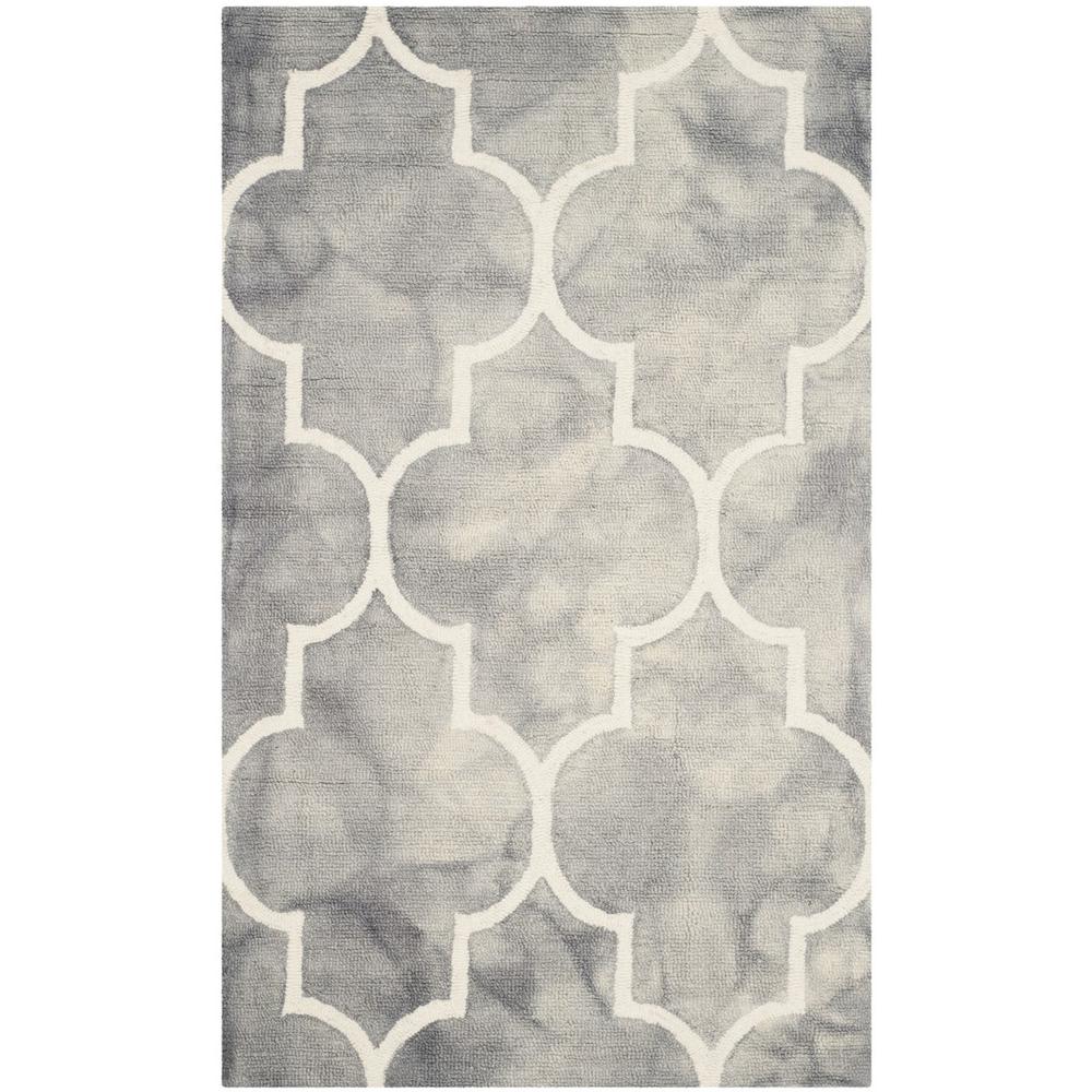 DIP DYE, GREY / IVORY, 3' X 5', Area Rug, DDY535C-3. Picture 1