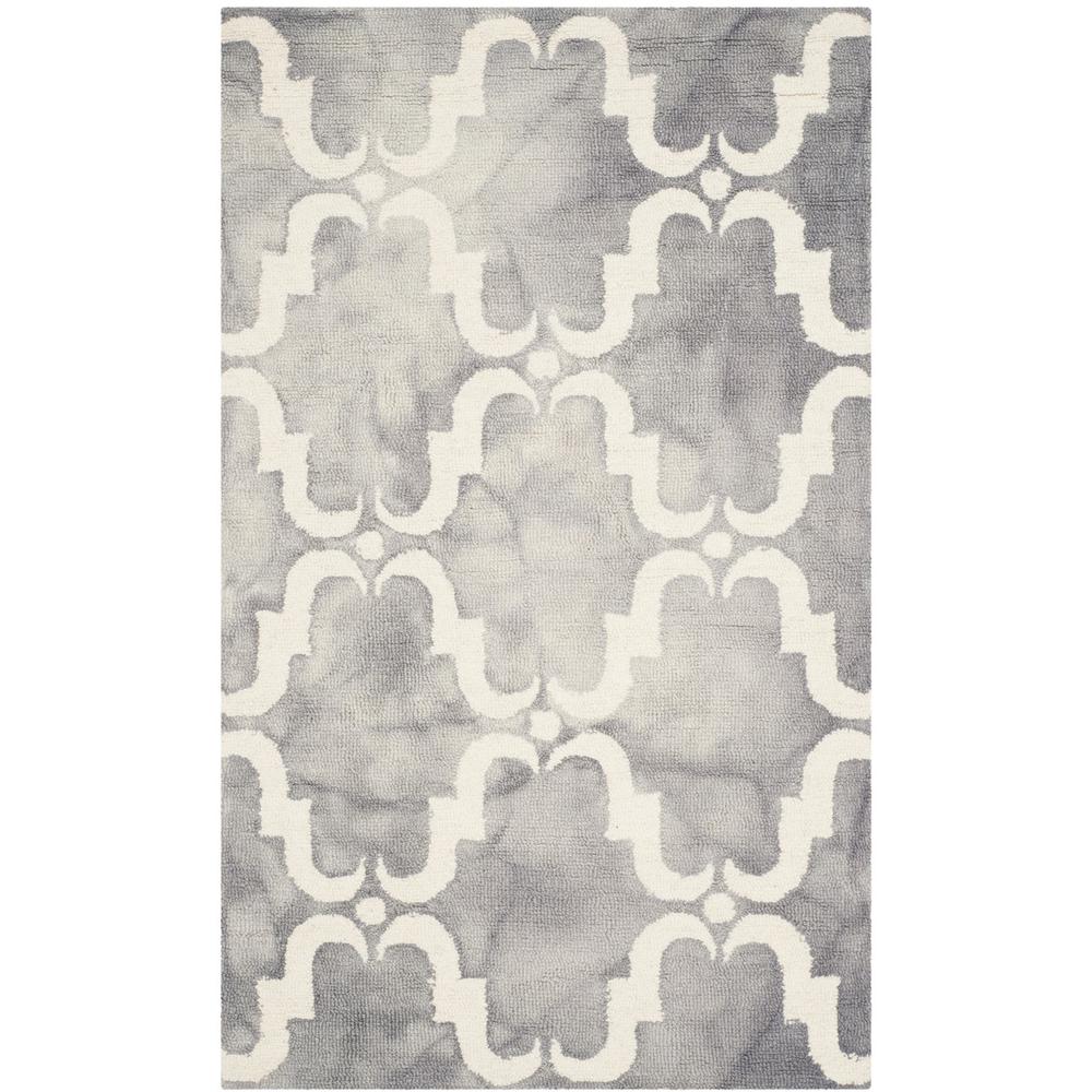 DIP DYE, GREY / IVORY, 3' X 5', Area Rug, DDY536C-3. Picture 1