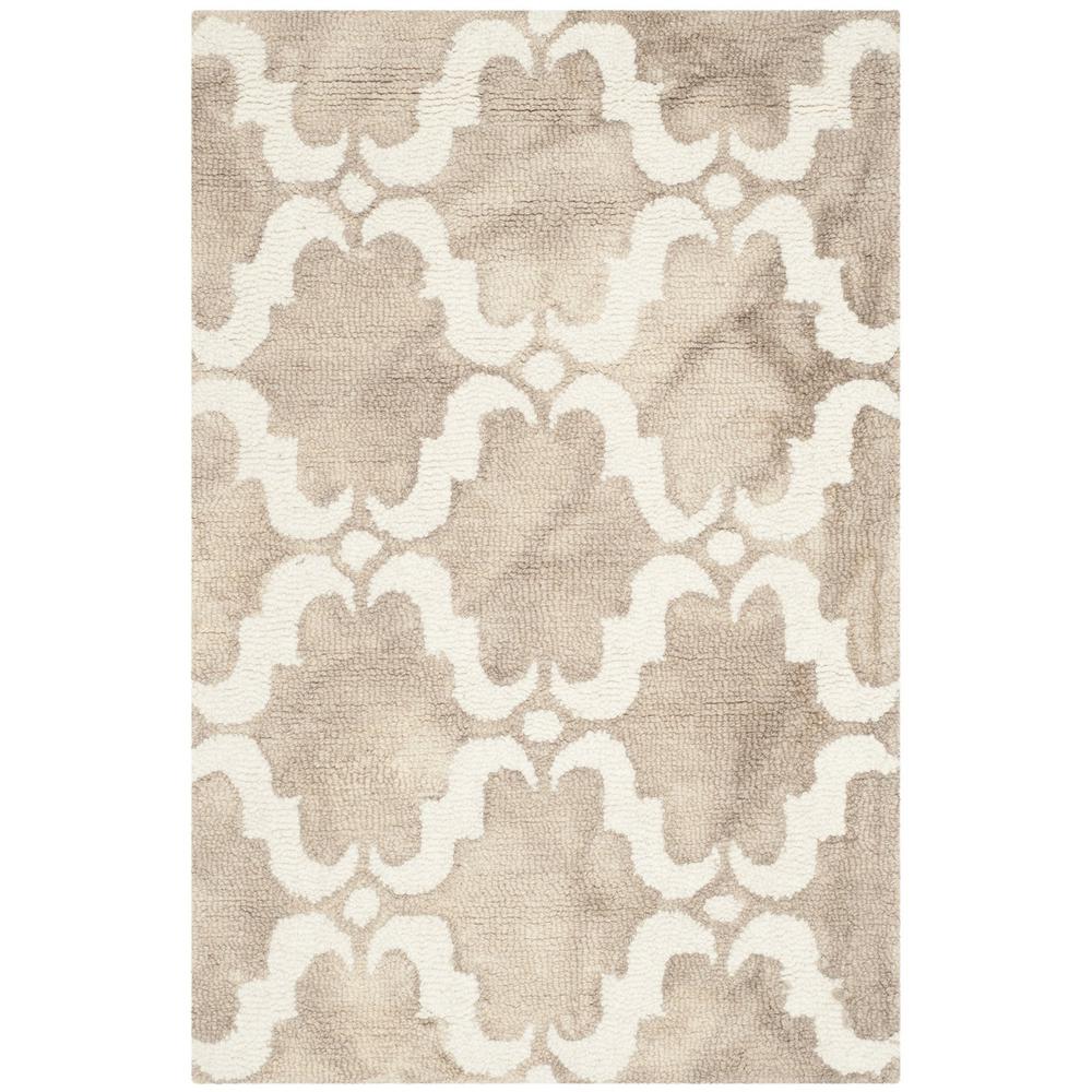DIP DYE, BEIGE / IVORY, 2' X 3', Area Rug, DDY536G-2. Picture 1