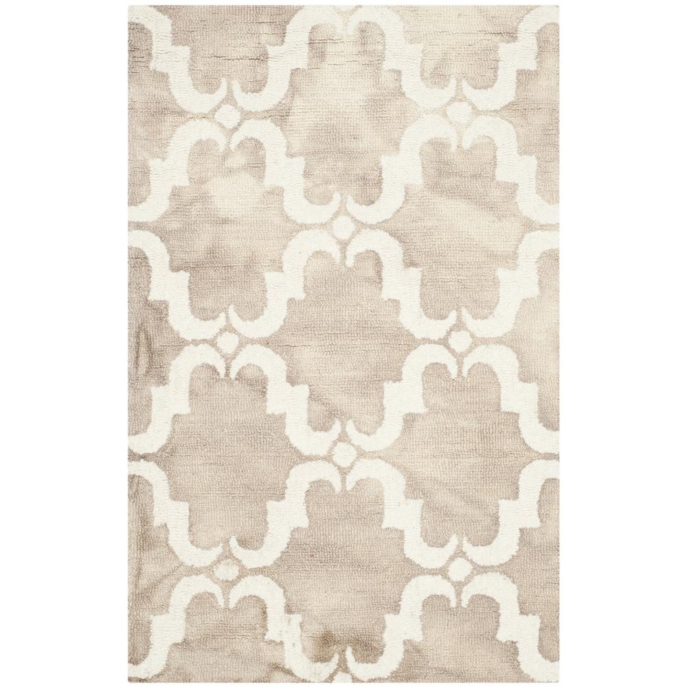 DIP DYE, BEIGE / IVORY, 2'-6" X 4', Area Rug, DDY536G-24. Picture 1