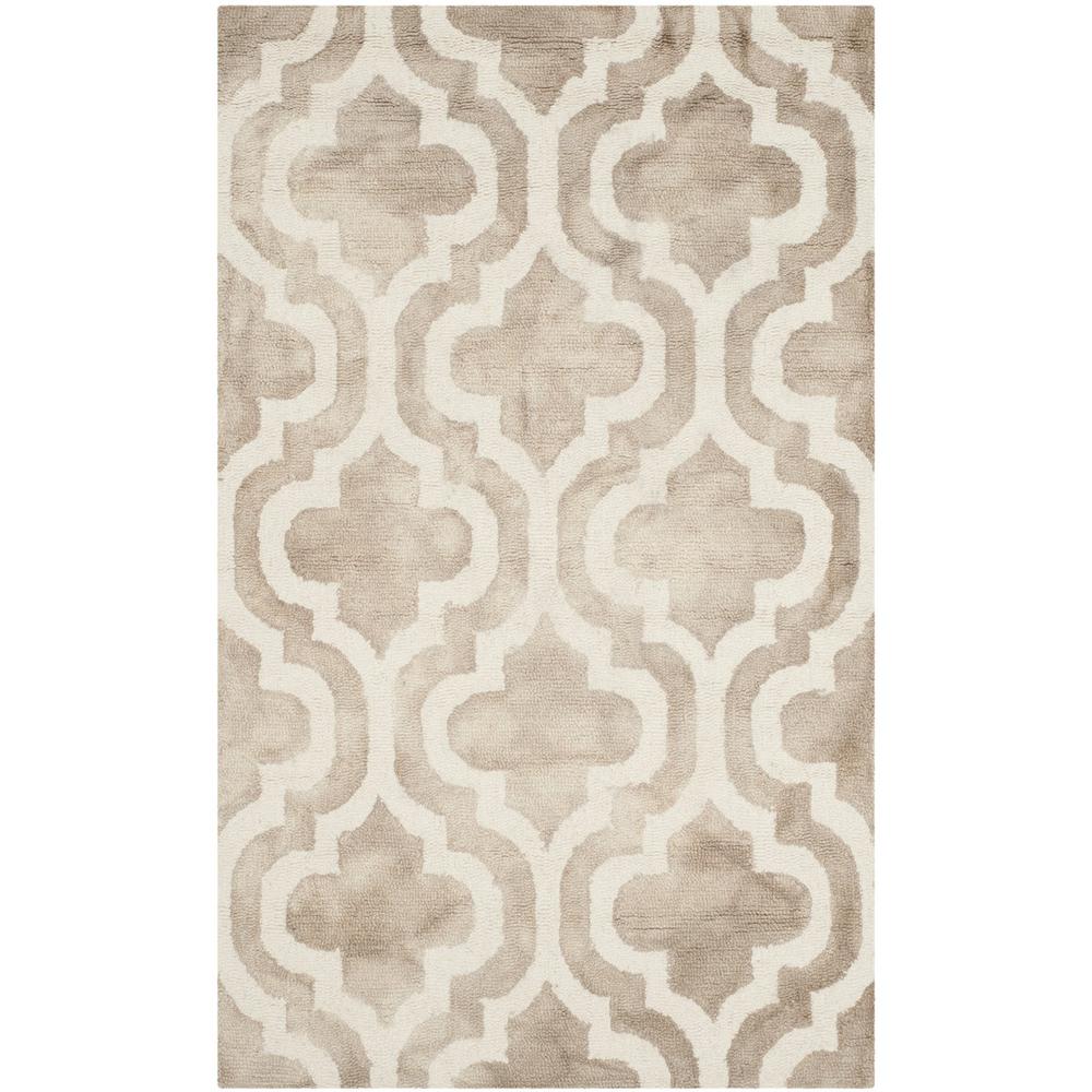 DIP DYE, BEIGE / IVORY, 3' X 5', Area Rug, DDY537G-3. Picture 1
