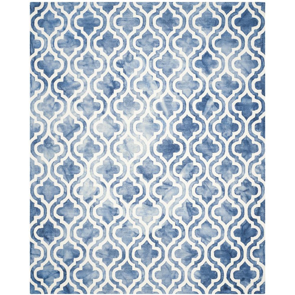 DIP DYE, BLUE / IVORY, 8' X 10', Area Rug, DDY537K-8. Picture 1