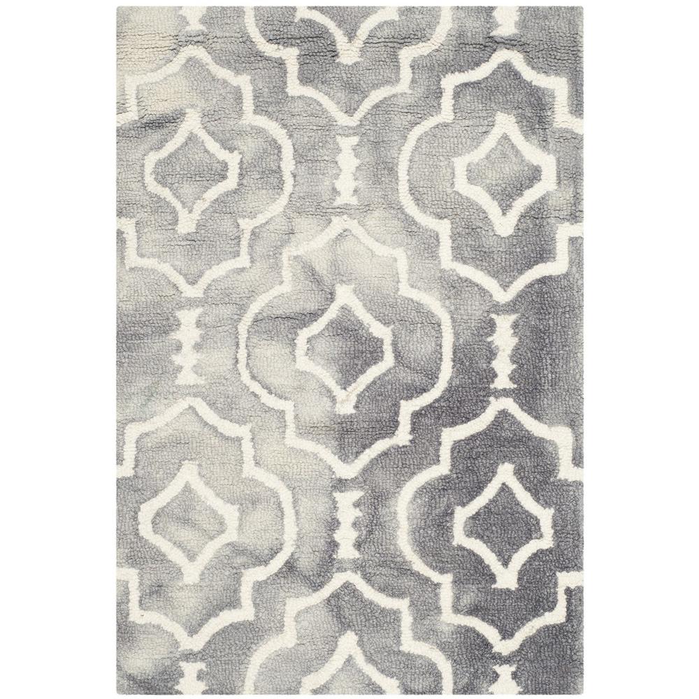 DIP DYE, GREY / IVORY, 2' X 3', Area Rug, DDY538C-2. Picture 1