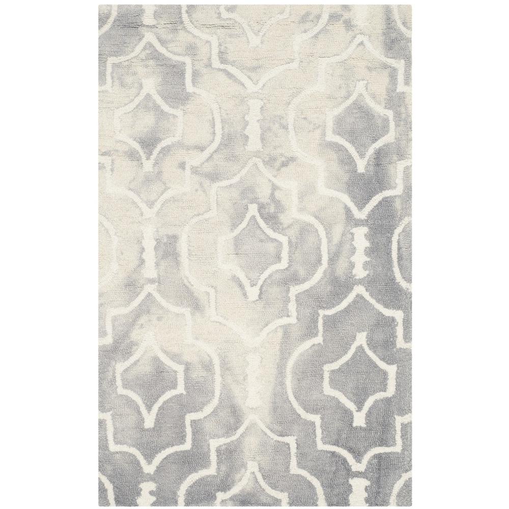 DIP DYE, GREY / IVORY, 2'-6" X 4', Area Rug, DDY538C-24. Picture 1