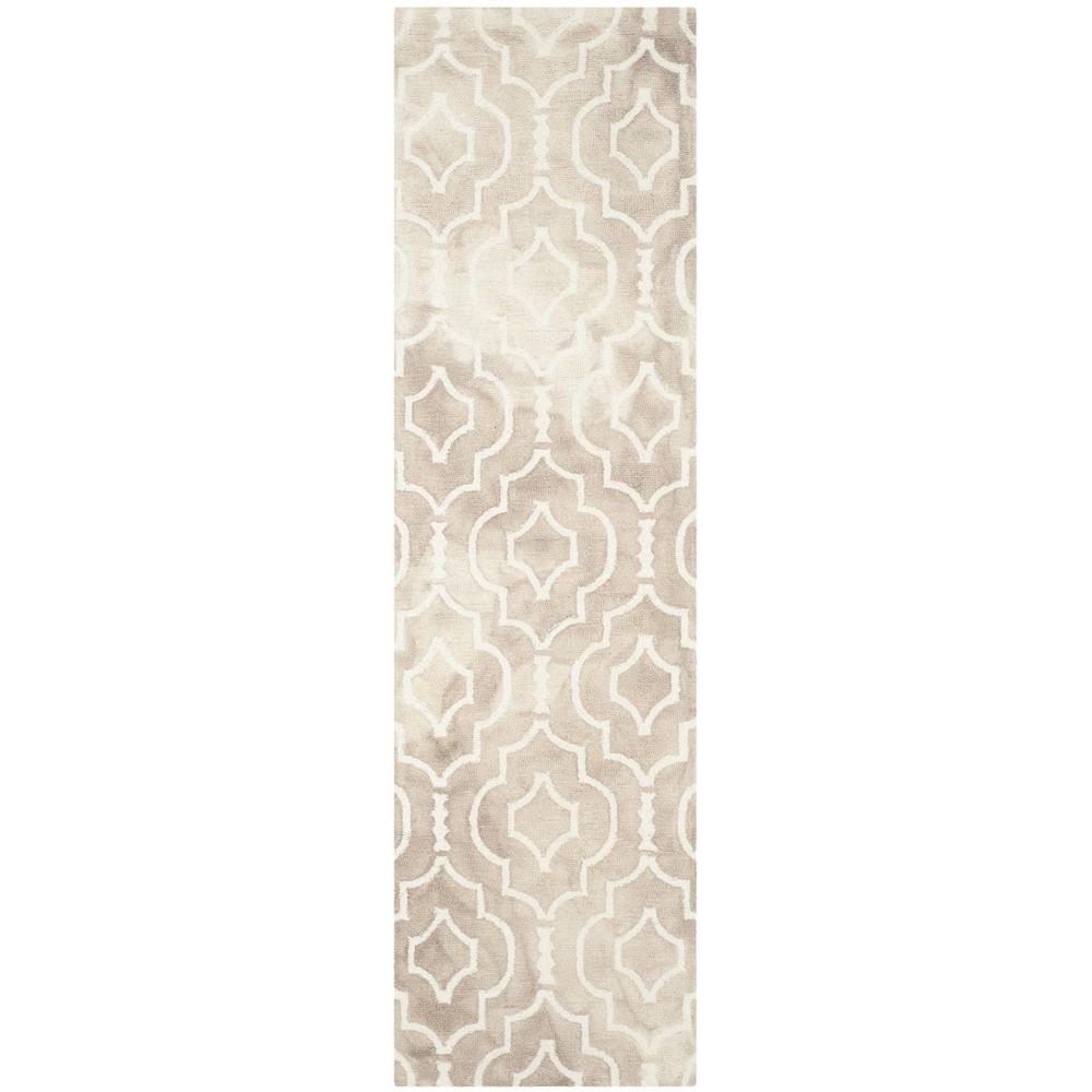 DIP DYE, BEIGE / IVORY, 2'-3" X 8', Area Rug, DDY538G-28. Picture 1