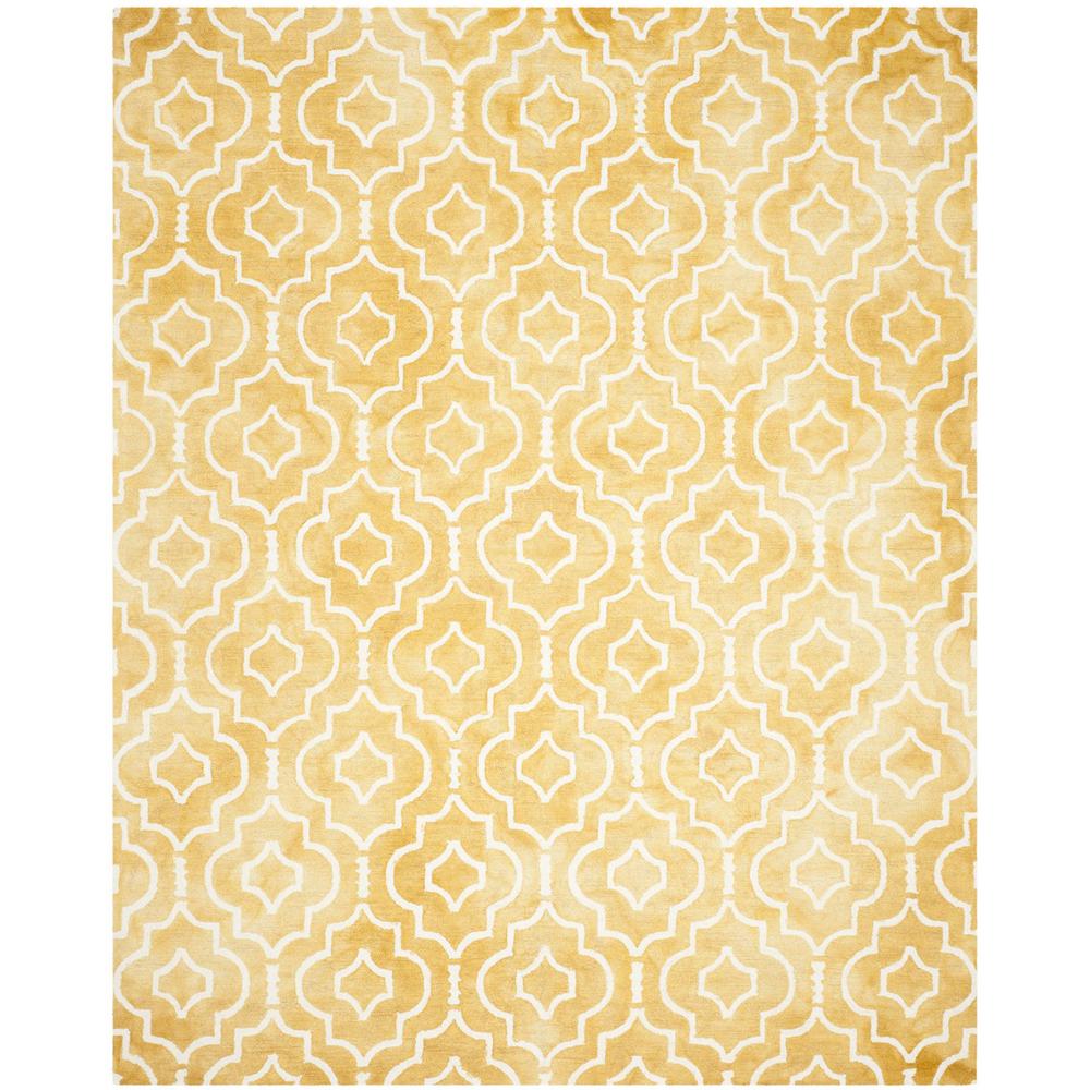 DIP DYE, GOLD / IVORY, 8' X 10', Area Rug, DDY538H-8. Picture 1