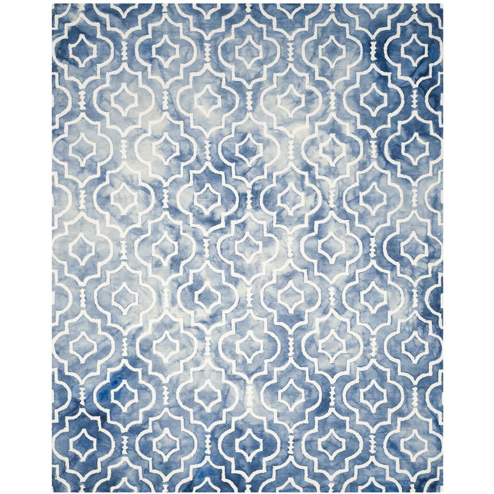 DIP DYE, BLUE / IVORY, 8' X 10', Area Rug, DDY538K-8. Picture 1