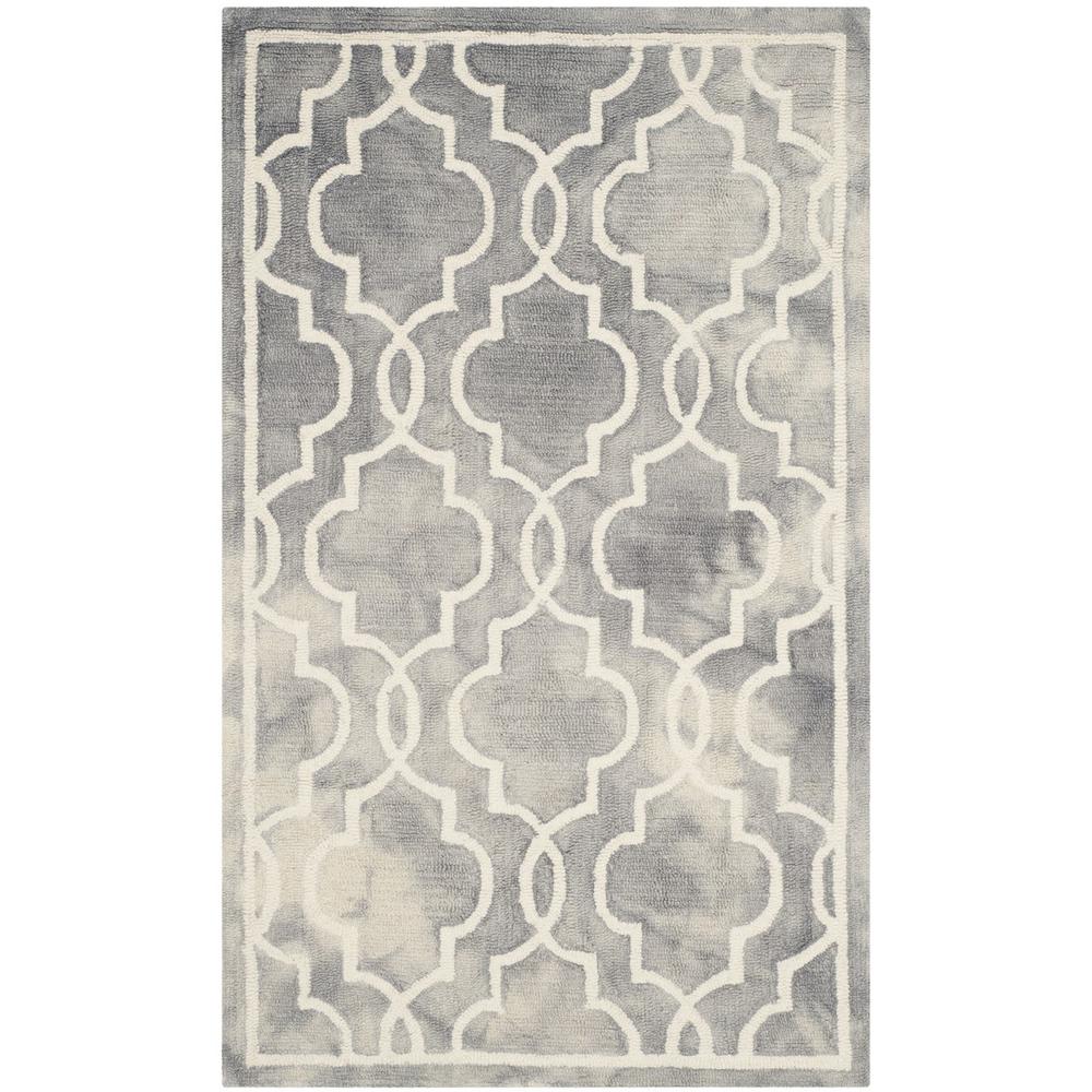 DIP DYE, GREY / IVORY, 3' X 5', Area Rug, DDY539C-3. Picture 1