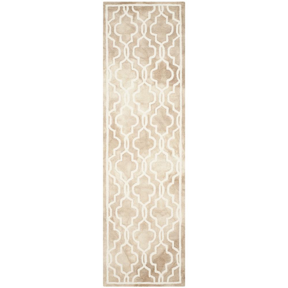 DIP DYE, BEIGE / IVORY, 2'-3" X 8', Area Rug, DDY539G-28. Picture 1
