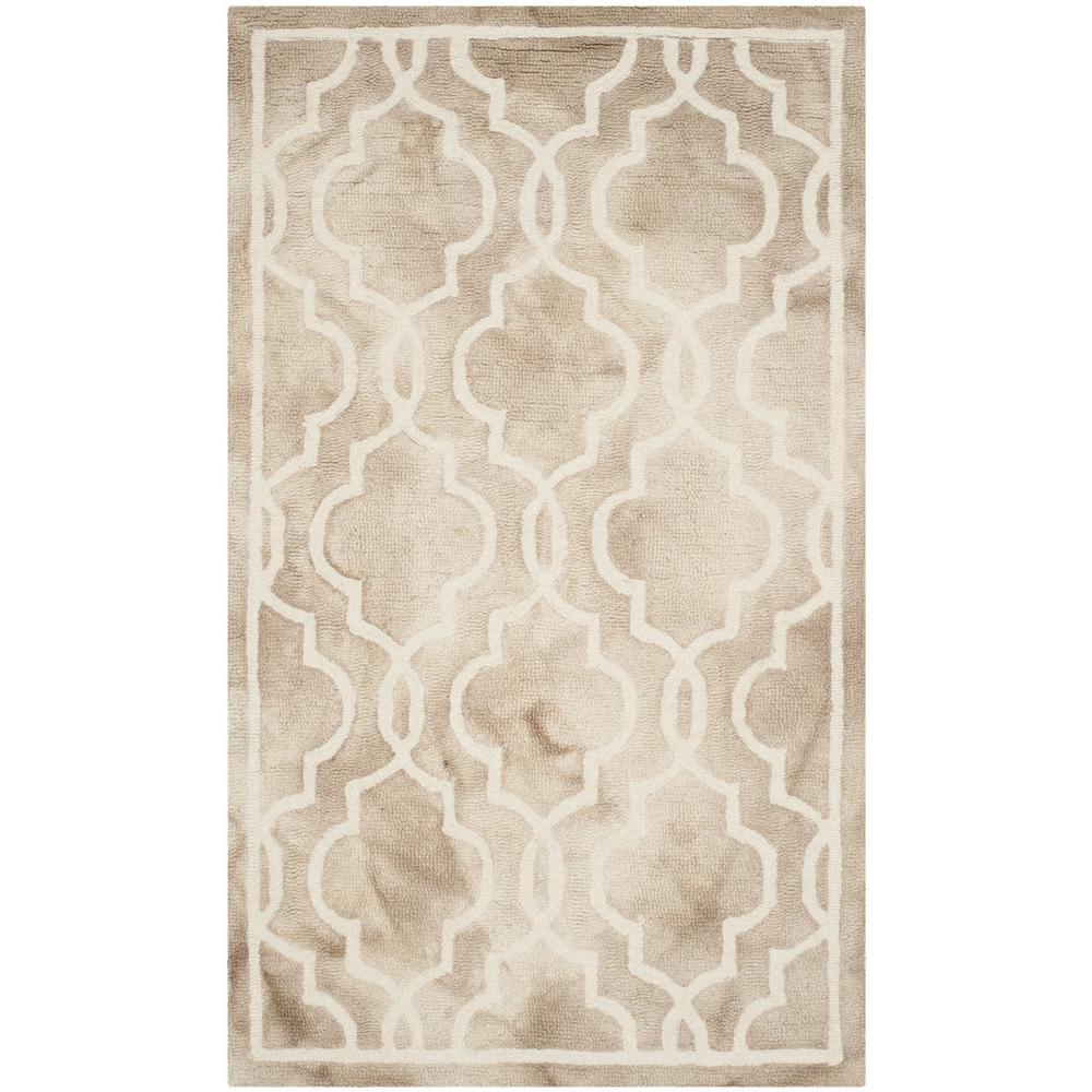DIP DYE, BEIGE / IVORY, 3' X 5', Area Rug, DDY539G-3. Picture 1