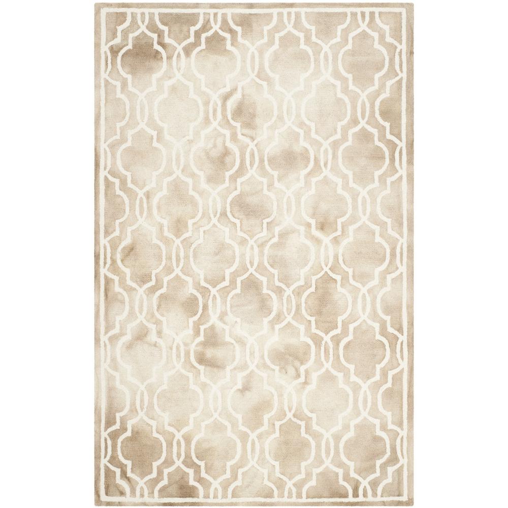 DIP DYE, BEIGE / IVORY, 5' X 8', Area Rug, DDY539G-5. Picture 1