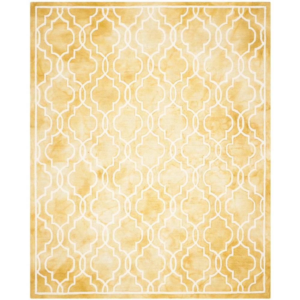 DIP DYE, GOLD / IVORY, 8' X 10', Area Rug, DDY539H-8. Picture 1