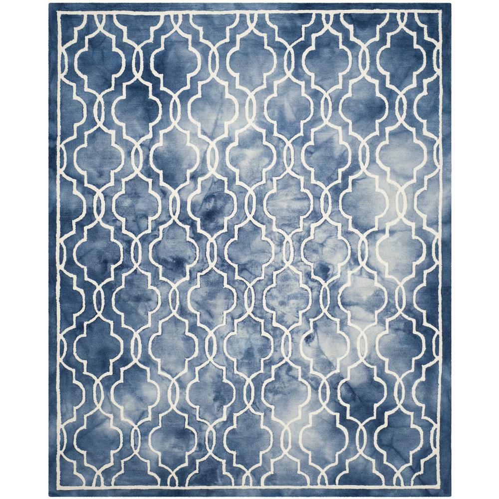 DIP DYE, NAVY / IVORY, 8' X 10', Area Rug, DDY539N-8. Picture 1