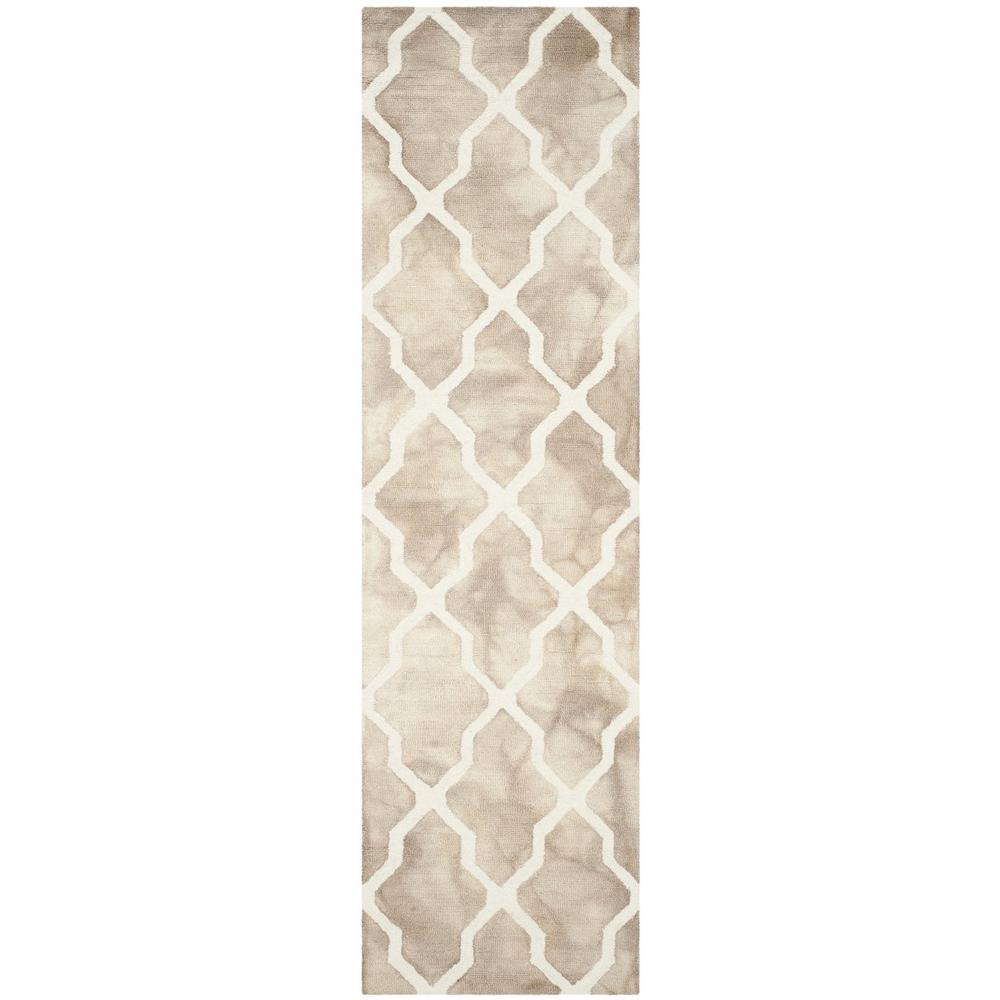 DIP DYE, BEIGE / IVORY, 2'-3" X 8', Area Rug, DDY540G-28. Picture 1
