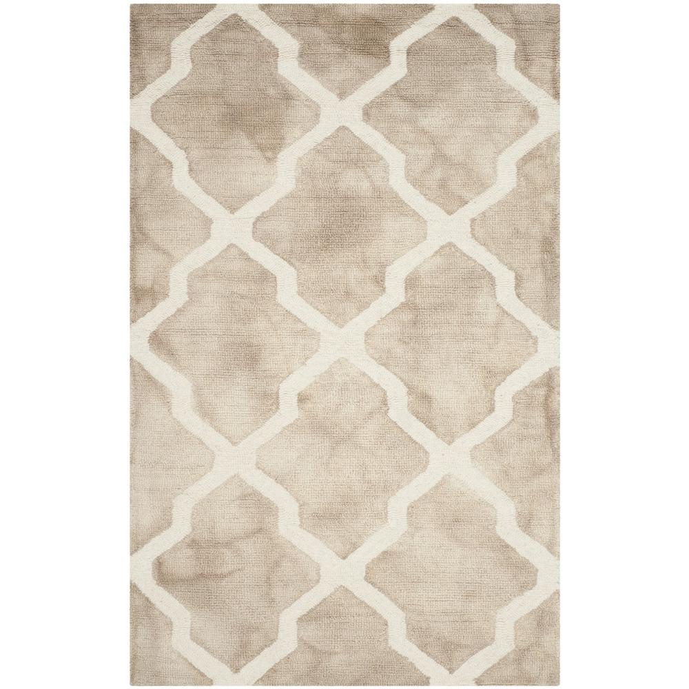 DIP DYE, BEIGE / IVORY, 3' X 5', Area Rug, DDY540G-3. Picture 1
