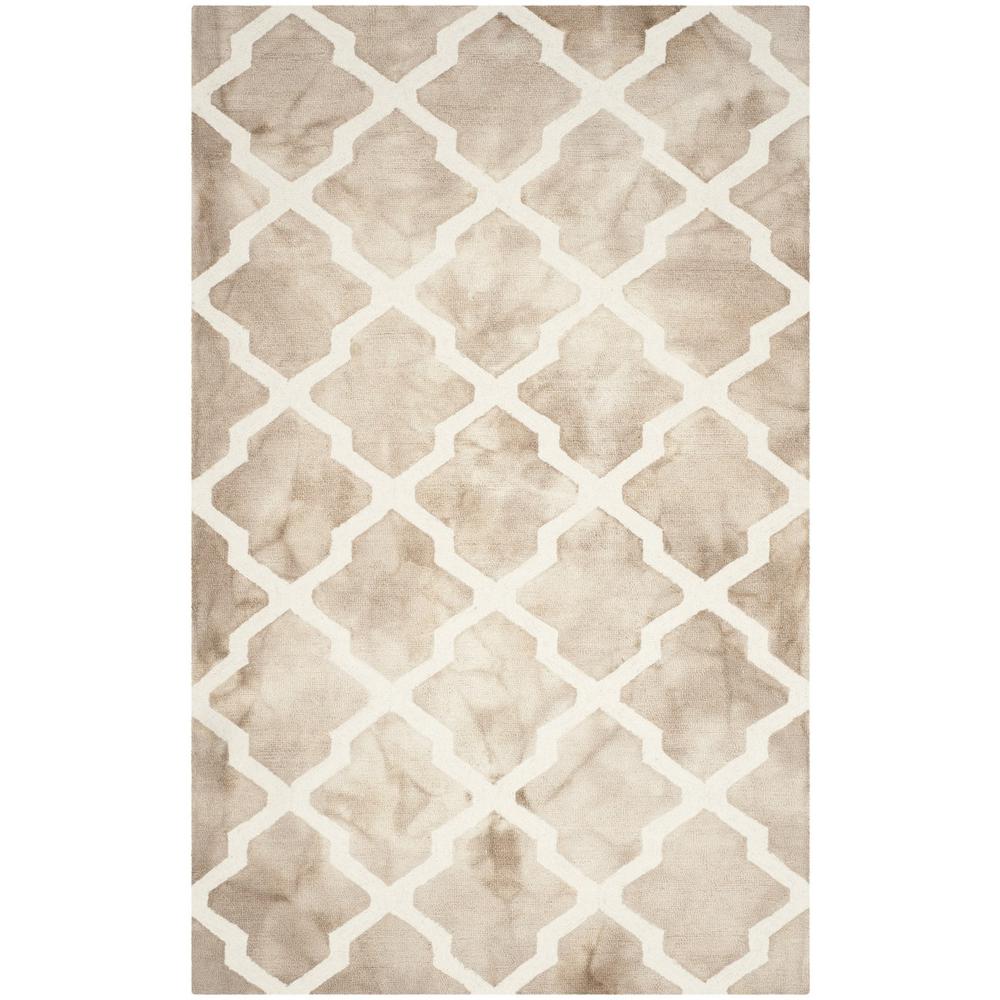 DIP DYE, BEIGE / IVORY, 5' X 8', Area Rug, DDY540G-5. Picture 1