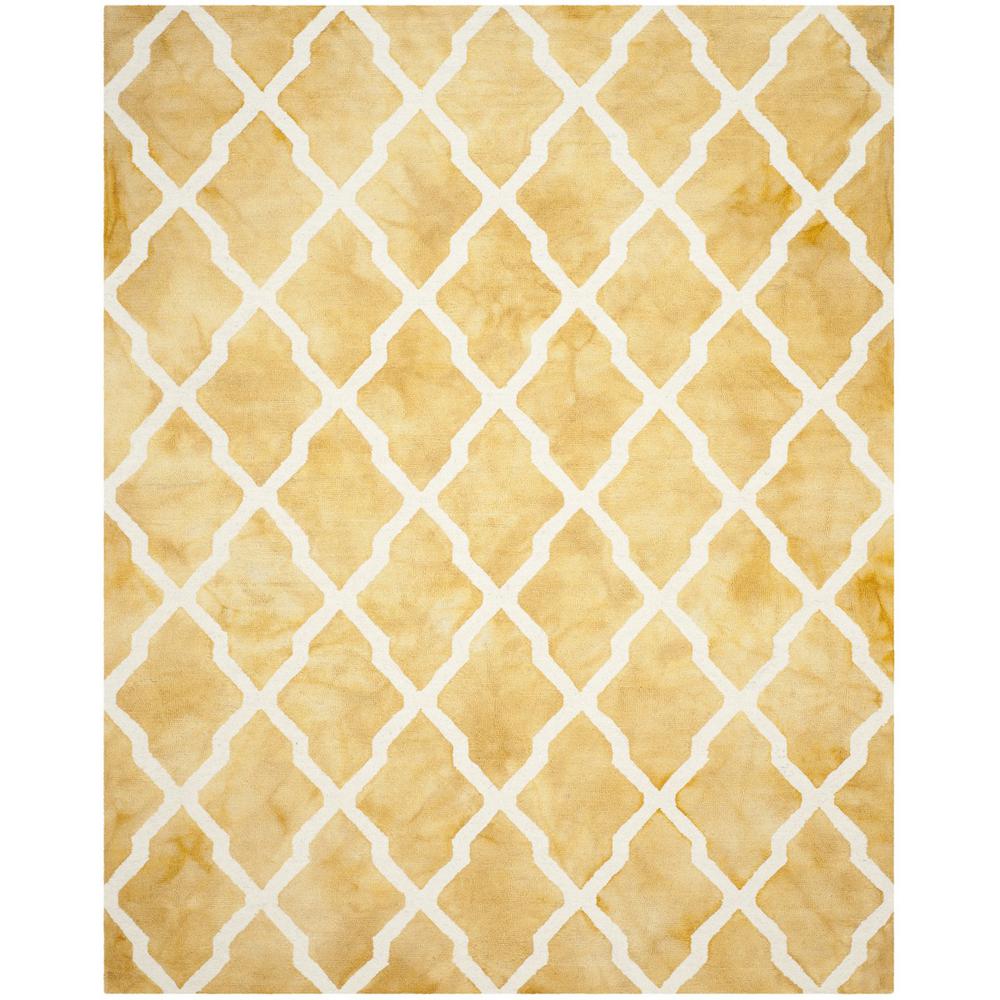 DIP DYE, GOLD / IVORY, 8' X 10', Area Rug, DDY540H-8. Picture 1