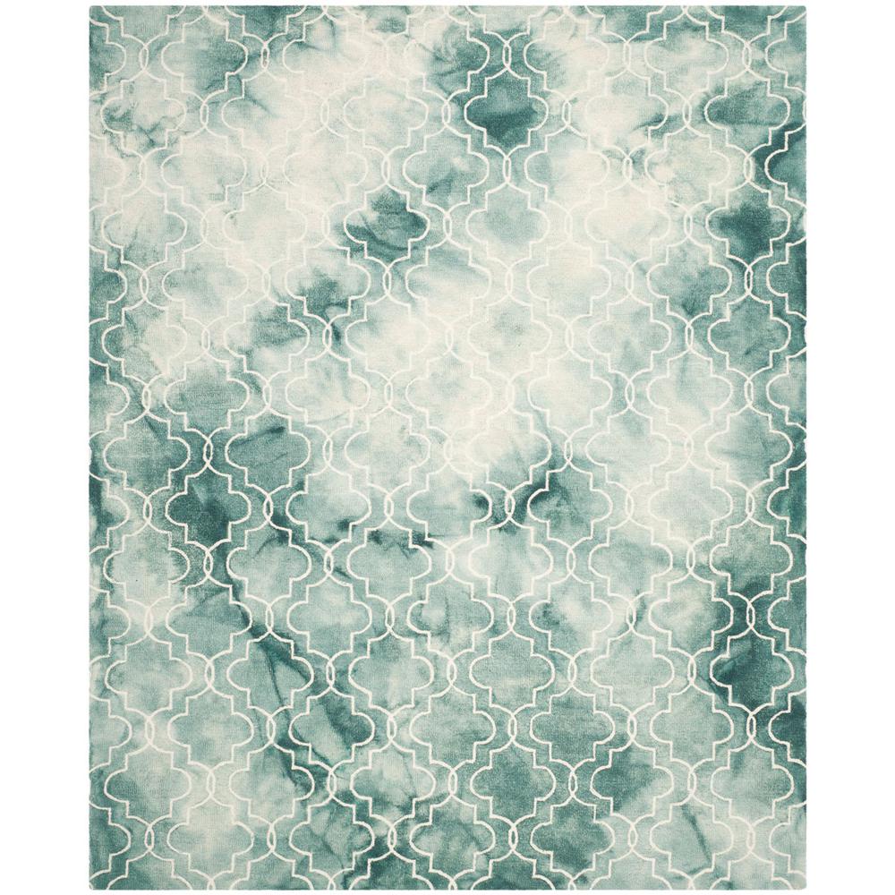 DIP DYE, GREEN / IVORY, 8' X 10', Area Rug, DDY676Q-8. Picture 1